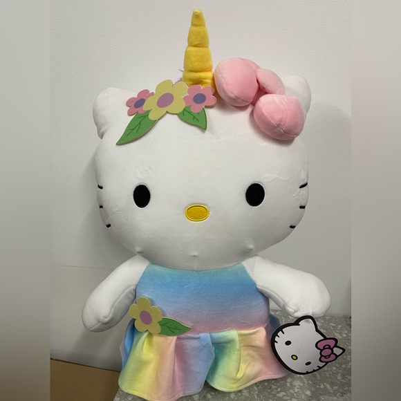 Hello kitty 16” large unicorn plush - Picture 1 of 2